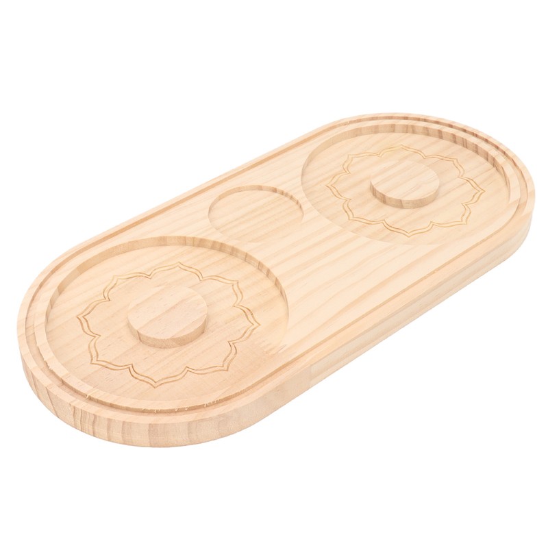 Salt Rimmer Pine Wood Sugar Rimmer Waterproof Holder Bar Tool