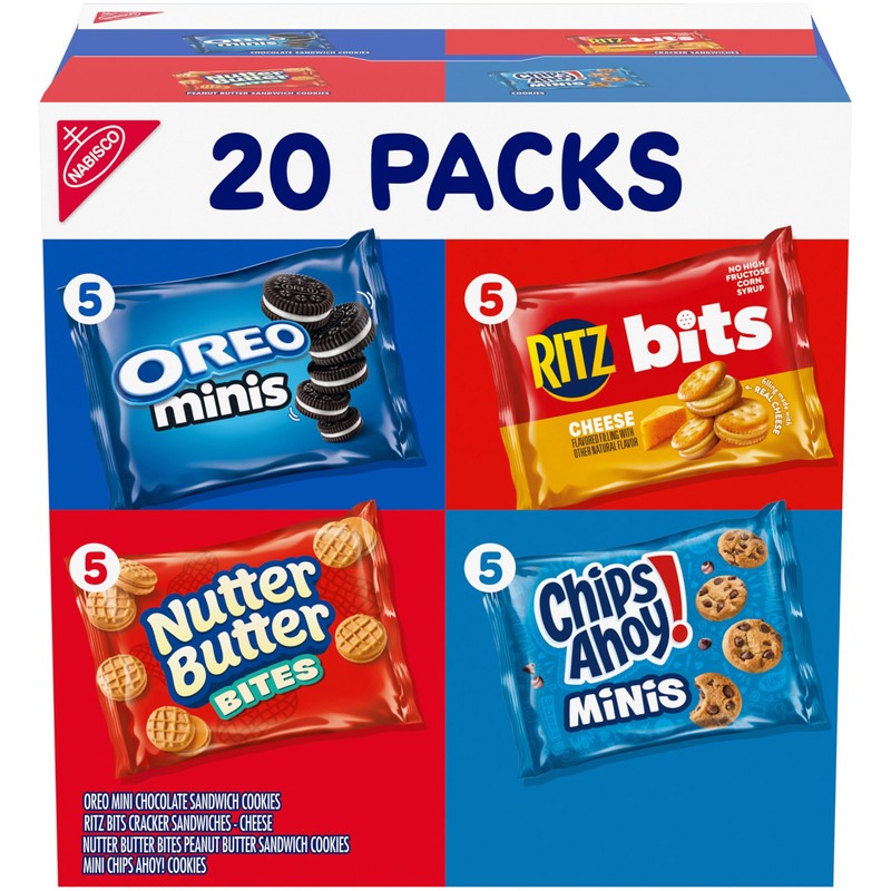 Nabisco Classic Mix paquete variado con galletas y galletas, caja