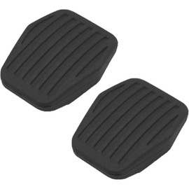 SHLPDFM 2 x Brake Clutch Pedal Pad Clutch Pedal Pad Clutch Rubber Brake Pedal Pad for Ford Kuga Focus Mk2 Mk3 C-MAX 1234292 3M512457CA