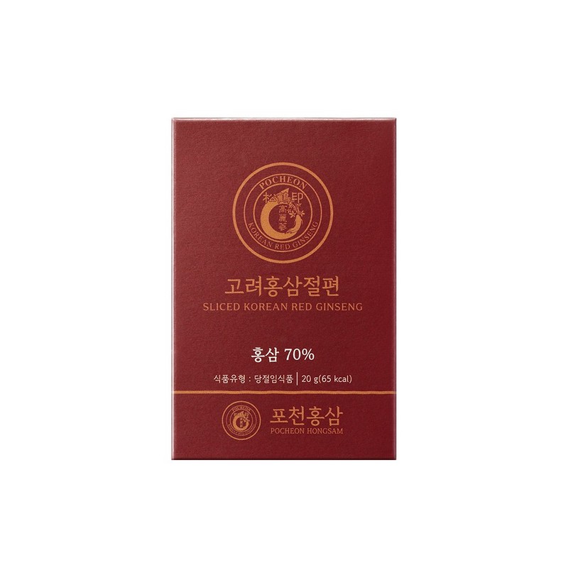 포천인삼영농조합 고려홍삼절편(4 5년근) Pocheon Ginseng Agricultural Association Red Ginseng Slices
