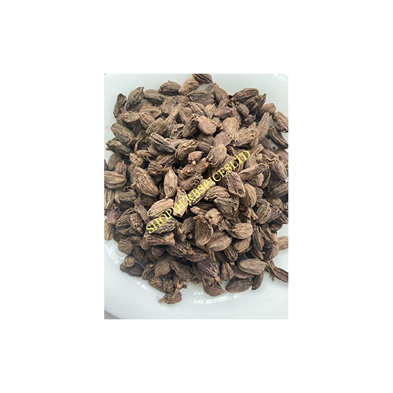 Black Brown Cardamom Pods Dried Whole Spices Premium Quality Badi