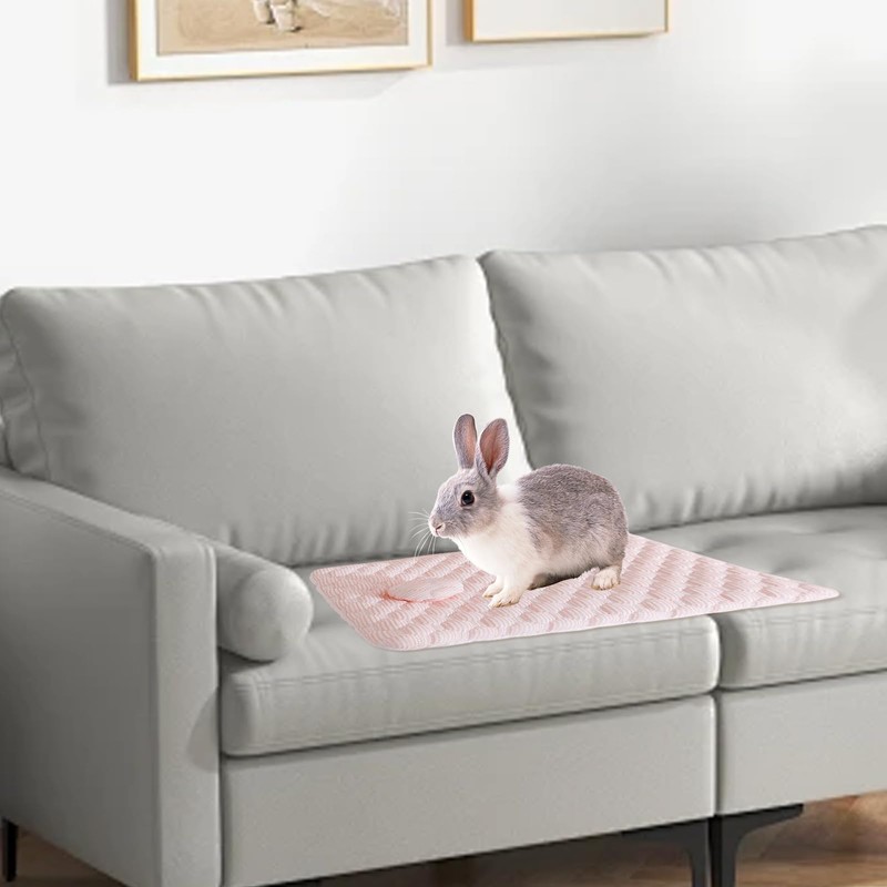 FOSDICK Small Pet Cooling Mat, 41x 30cm Rabbit cooling Mat,