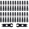 Feotech 48 PCS Solar Connectors Male & Female Panel Cable
