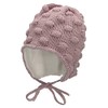 Sterntaler Girls' GOTS Knitted Hat Wösri Lankachen Hat, lilac