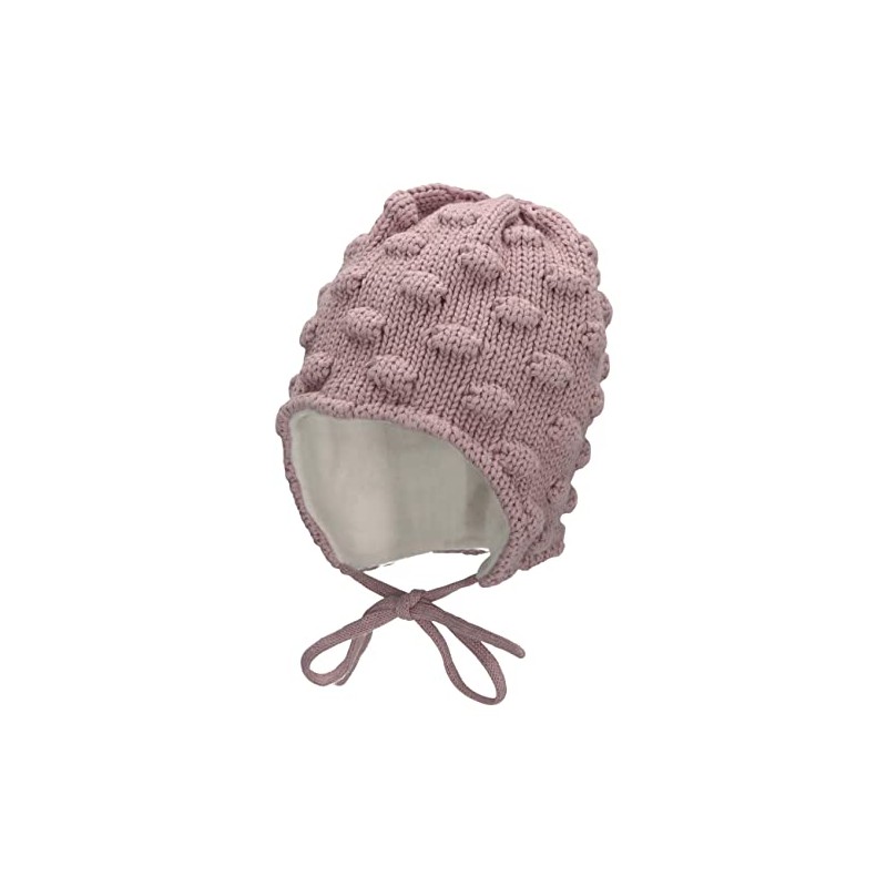 Sterntaler Girls' GOTS Knitted Hat Wösri Lankachen Hat, lilac