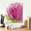 Epic Graffiti 'Pink' by Dawn Derman, Giclee Canvas Wall Art,