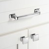 khtumeware 6 Pack 3 Inch Kitchen Cabinet Handles Polished Chrome