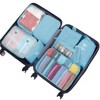 Jsdoin Packing Cubes for Suitcase,9PCS Travel Luggage Packing Organizers for