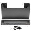 Vertical PC Stand 8 in 1 Docking Station Stable Signal