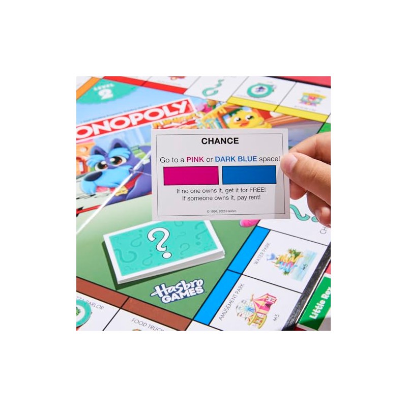 Monopoly Junior Board Game (2026 Edition) | 2 Games in