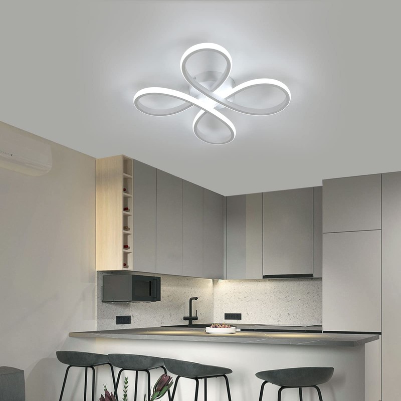 SENQIU Modern LED Ceiling Light, 30W Creative Ceiling Lamp Fixture
