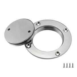 NRC&XRC Stainless Steel 316 Marine Boat Inspection Hatch Deck Plate Size 3in W/Screws