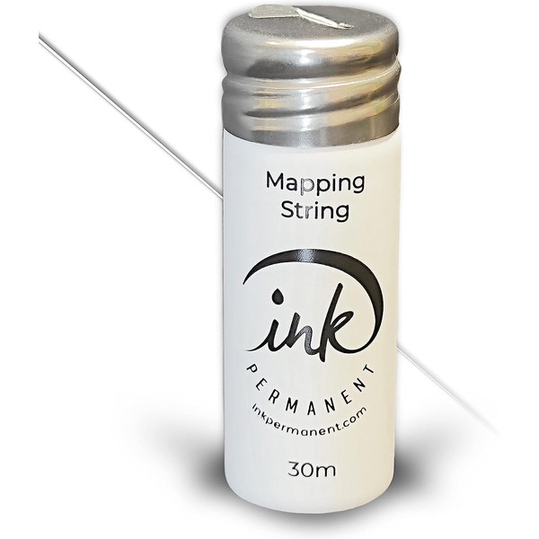 Ink Permanent White Brow Mapping String – 100 Ft (30