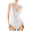 PUMIEY - Body para mujer, sin mangas, sin espalda, sin