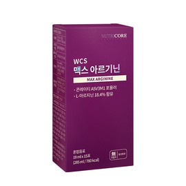 Nutricore WCS Max Conrity Arginine 19mlx15 sachets 1 box / 뉴트리코어 WCS 맥스 콘레이티 아르기닌 19mlx15포 1박스