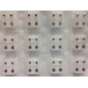 Caflon Broqueles De Perforación 12 Pack Caflon Acero Inoxidable