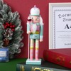 Nutcracker Christmas Decorations, 10 Inch Christmas Decor Nutcrackers Wooden Nutcracker