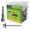 CAMNWAMN #10 x 2 Inch, 300 Pcs Hex Head Metal