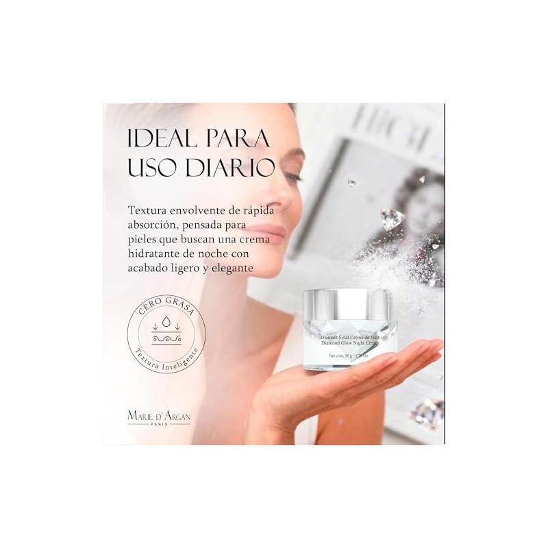 Marie d'Argan Crema Facial De Noche Antiedad 50 g