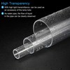 sourcing map Acrylic Hose Clear Rigid Round Tube 8 mm
