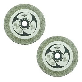 2 x TopsTools CS76D_2A 76mm 10mm Bore Diamond Tipped Saw Blades