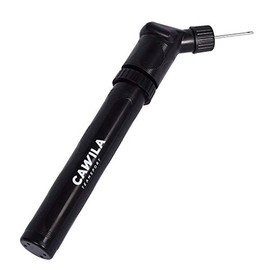 Cawila Quick-Mini Ball Pump, Hand Pump for Football, Volleyball, Handball, Rugby Ball and Other Black One Size