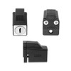 2 Pack Sliding Window Stopper Lock with 2 Keys -