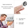 SOLUSTRE Air Conditioning Drain Hose Connector Elbow Fitting AC Condensate