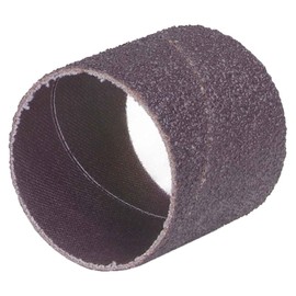 Merit Abrasive Spiral Band, Resin Bond, Aluminum Oxide, 3" Inside Diameter x 3" Width, Grit 36 (Pack of 10)