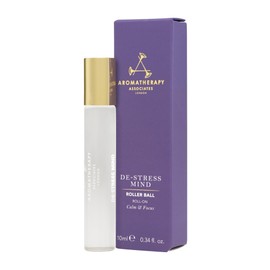 AROMATHERAPY ASSOCIATES Aromatherapy Associates De-Stress Roller Ball 10ml -100% Natural, London Hand Crafted Roll On - Earthy Vetivert, Soothing Camomile, Focusing Frankincense, Clarifying Petitgrain