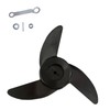 Boat Propeller for Brushless and brushed Electric Trolling Motor,Engine Replacement