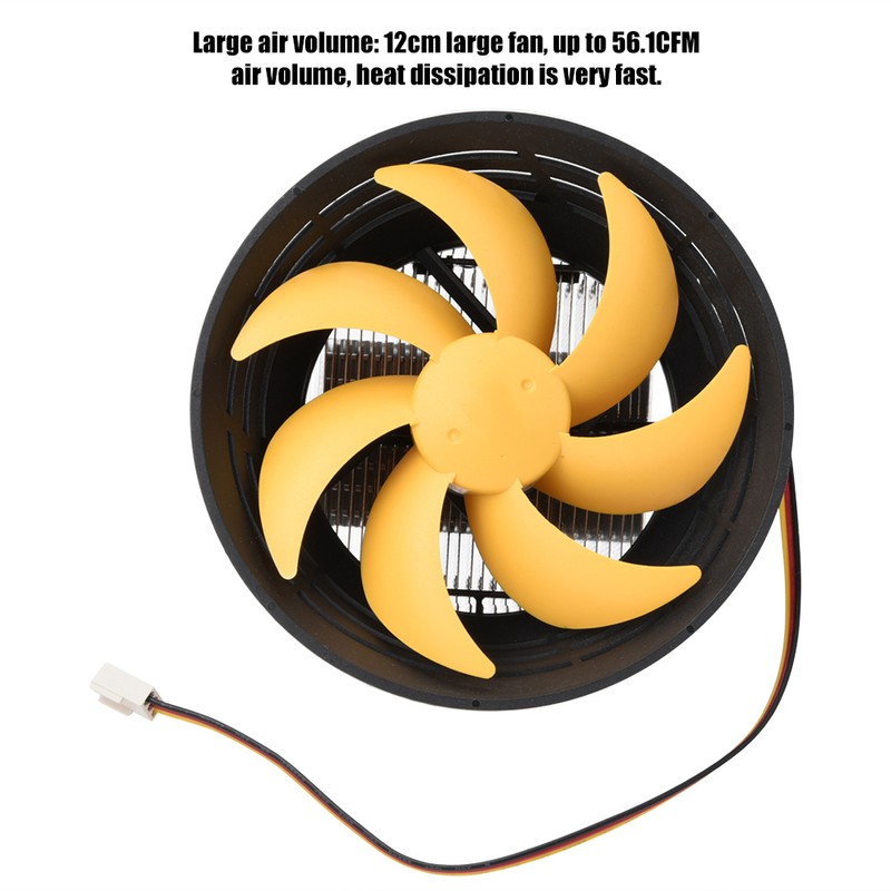 PCCOOLER 12cm CPU Cooling Fan Heatsink Cooler Fast Heat Dissipation