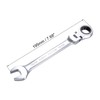 sourcing map 19/32 Inch Flex-Head Ratcheting Combination Wrench SAE 72
