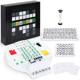Boardle – Wordle-Inspired Word Game Board for Adults, Families & Couples | 2-Player Word Puzzle Board Game, Educational Vocabulary Challenge, Fun for Family Game Night