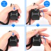 FEBSNOW 2 Pack Hand Tally Counter 4 Digital Click Counter