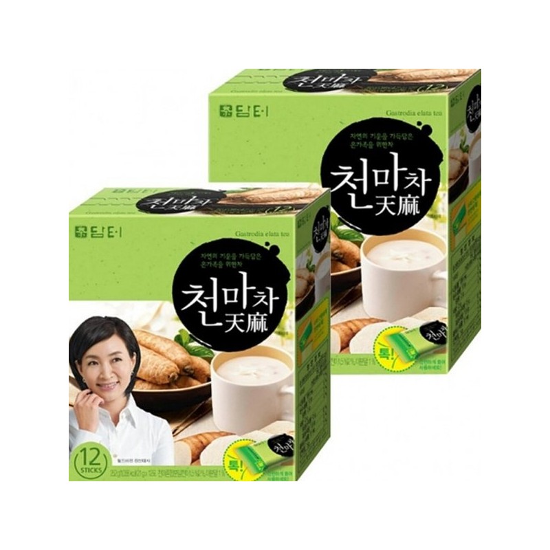 담터 마차 천마차 24T 12T x 2개 담터천마차 Damteo Matcha