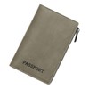 Yoeeco Passport Case, Anti-Skimming, Passport Cover, Zipper Pocket, Passport Holder,