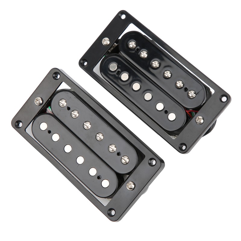 2Pcs Pickup Set Alnico 5 for Guitar Bridge Durable Musical