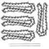 Hoypeyfiy 4Pcs 6 Inch Mini Chainsaw Chain, 043" Gauge 1/4"