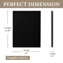 Koville African Natural Marble Cutting Board for Kitchen, 16x12inch Large Hand Crafted Marble Slab for Cheese, Charcuterie, Pastry Board - Wedding Gift, House Warming Gift