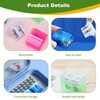 Pencil Sharpener with Container, Pencil Sharpener, Colorful Double Hole Pencil