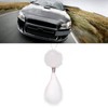 Pom Pom Car Pendant Rhinestone Embedded Sturdy Metal Cute Animal