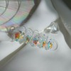 Sunset Ice Nail Handmade Nail Tip - Coffin Egg /