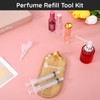 Segbeauty 8pcs Perfume Refill Kit, 10ml 0.34oz Plastic Perfume Travel