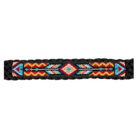 Tough-1 Mule Tape Halter with Beaded Nose and 10ft Lead Rope Cactus/Steer Horse