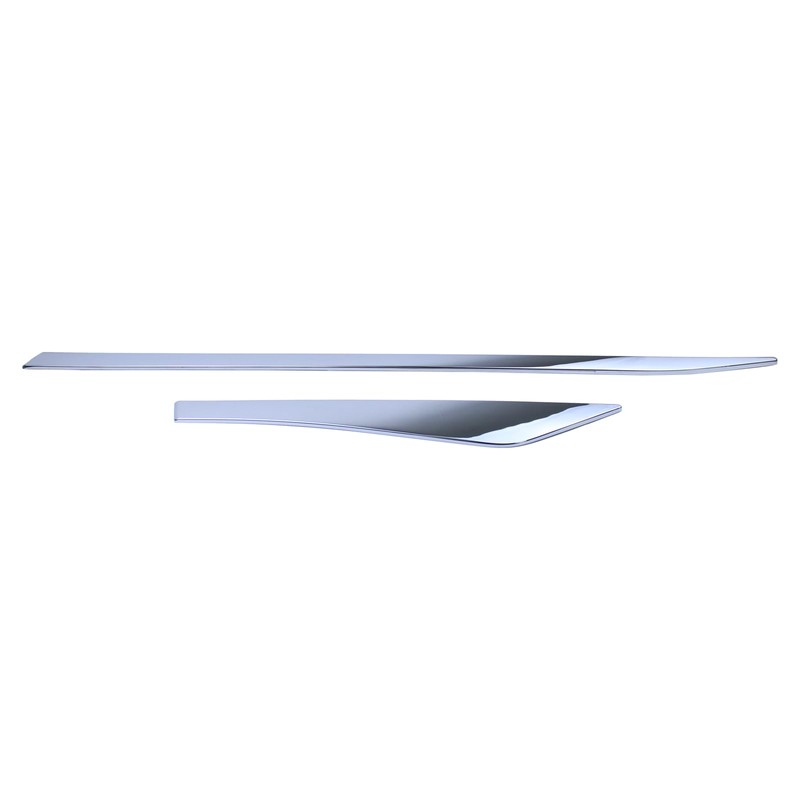 Roneeson 4Pcs Chrome Front and Rear Left Right Door Side