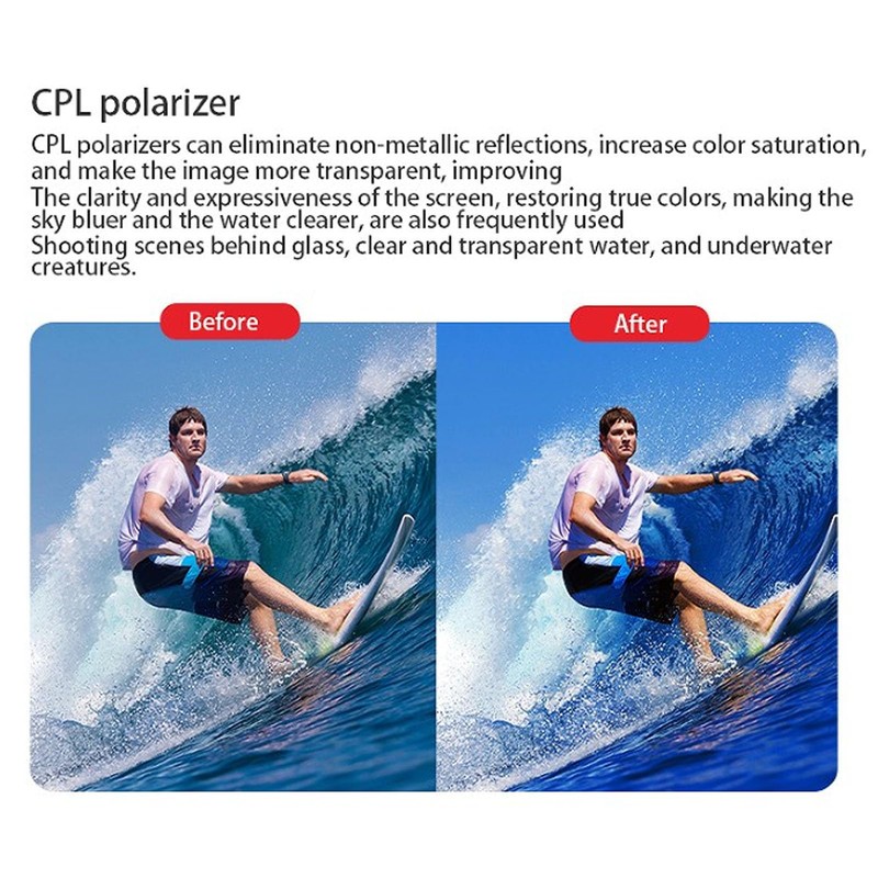 CCYLEZ External Macro Lens for Osmo Pocket 3, HD Coating