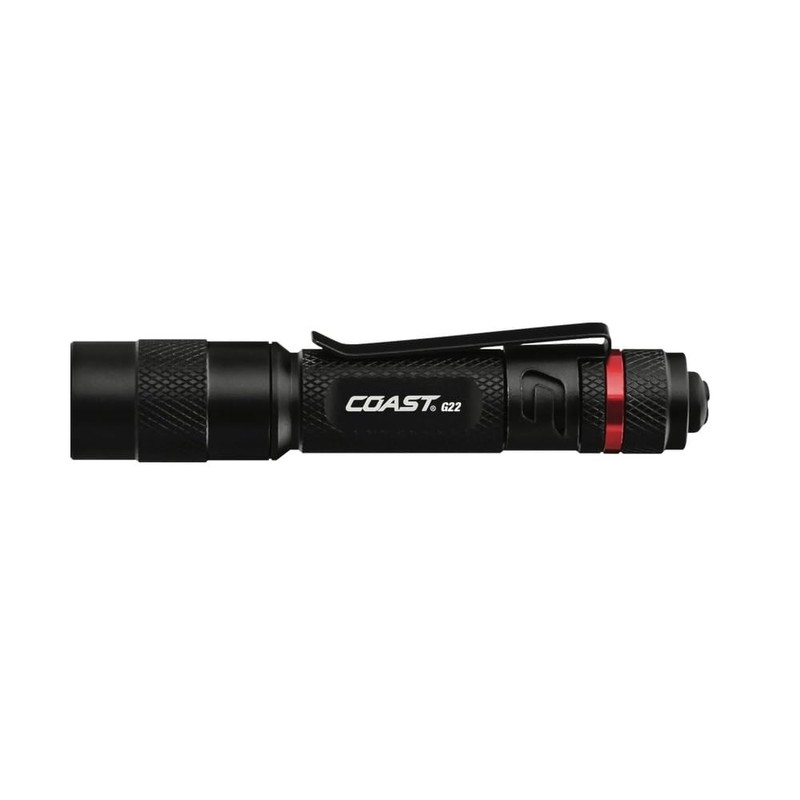 Coast 3004860 G22 100 Lumens Black LED Flashlight44; AAA Battery