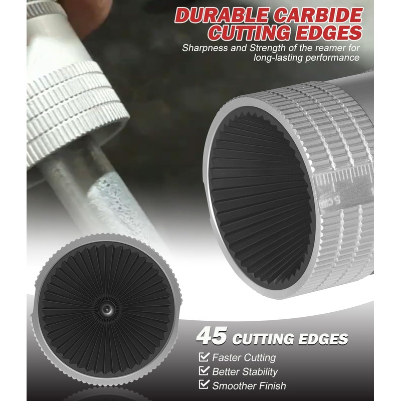 1/4" to 1-1/4" Inner/Outer Tubing Reamer Replace for 29983 Model