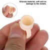 Pack of 100 Disposable Eyebrow Tattoo Ring Ink Cup Microblading